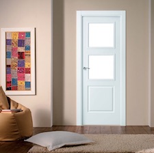 Puerta lacada blanca 3200