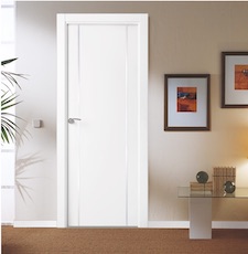 Puerta interior blanca 9200